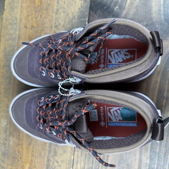 VANS Half Cab GoreTex MTE Sneakers Shoes Bitter Chocolate Brown Men 9 Women 10.5 - Picture 6 of 10